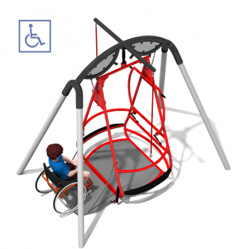 Rollstuhlfahrerschaukel Saturno
