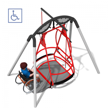 Rollstuhlfahrerschaukel Saturn