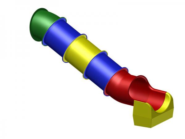 PE-Röhrenrutsche