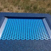 Bodentrampolin für Rollstuhlfahrer
