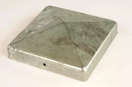 Metall-Pfostenabdeckkappe verzinkt
