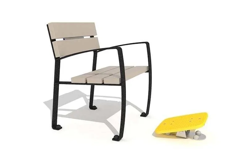 SESSEL MIT KIPPBRETT (FREEMANN BRETT)